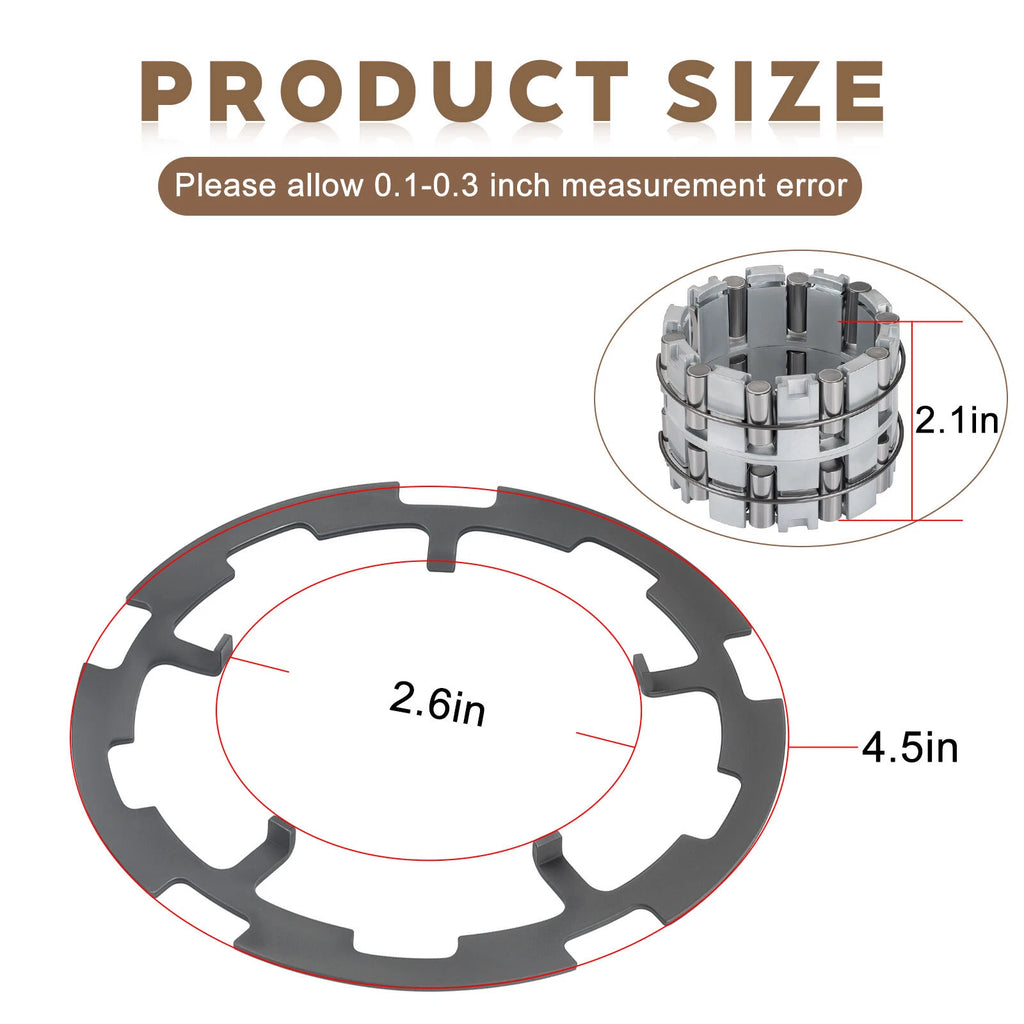 Front Diff Sprague Bearing w/ Armature Plate for Polaris Scrambler 850 (2014–2023)
