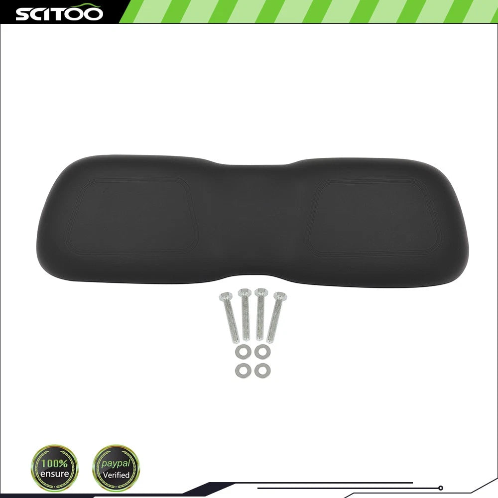 Cushion Set for Club Car DS Golf Cart (Front & Back) Black