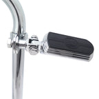 Chrome Gear Skull Foot Peg Clamp for Harley Sportster Touring (1", 1 1/4", 25mm, 32mm)