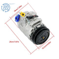 AC Compressor with Clutch for BMW 550i 645Ci 650i 750i (2006–2009) 6901781
