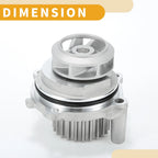 Water Pump for Audi A3 Cabriolet 8P7 (2008–2010) No. 06B121011B