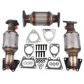 Set of 3 Catalytic Converters for Honda Pilot 2005–2008 3.5L, Acura 45106-45107-45108