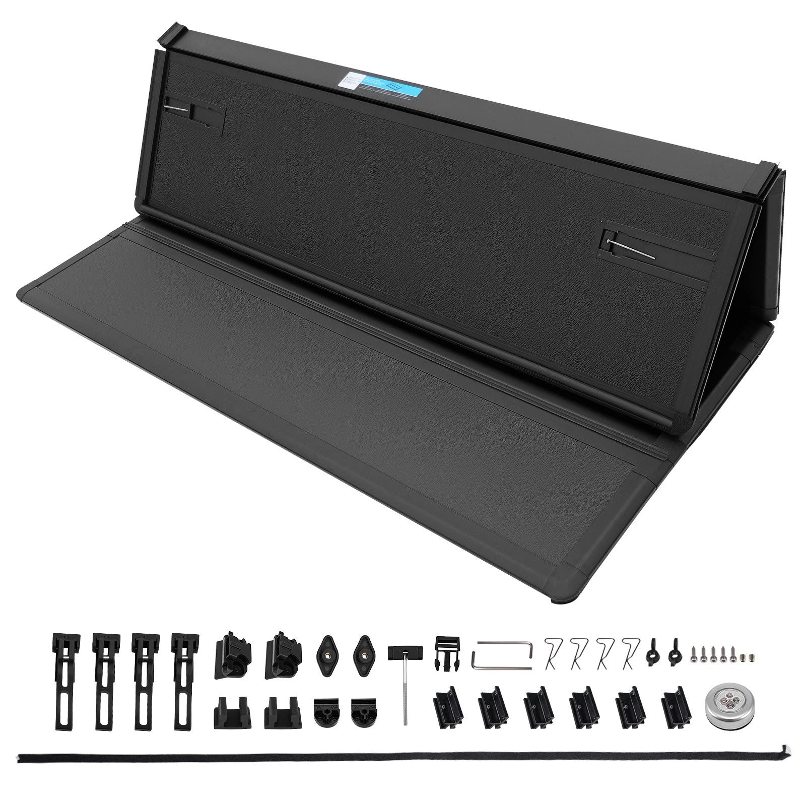 5.5ft 4-Fold Bed Tonneau Cover for Toyota Tundra (2007–2026) FRP Hard, LED