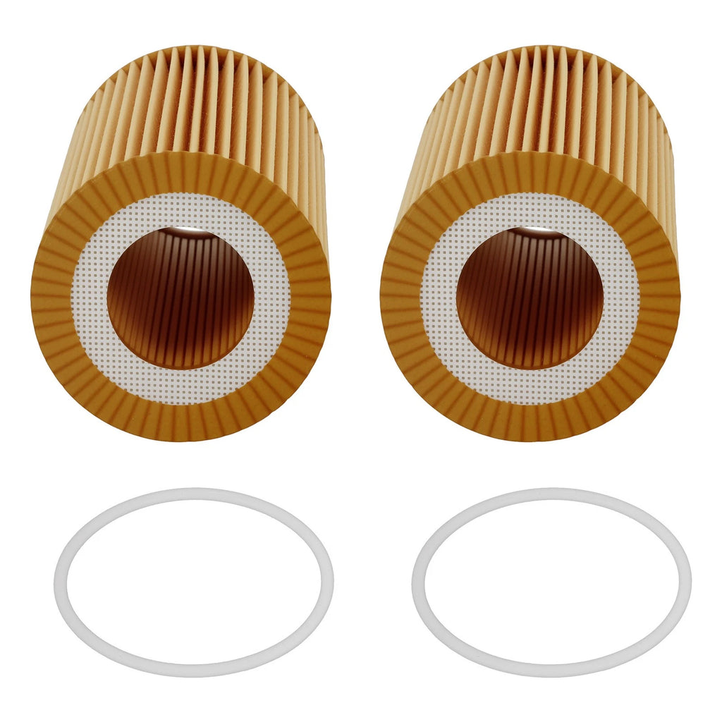 2X Oil Filter 22432305 for Volvo S60 V60 XC60 (2012–2016)