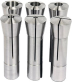Set of 6 Precision R8 Collets for Mill Chuck Holder (1/8" - 3/4")