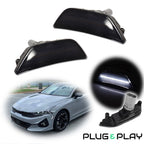LED Side Marker Light Assembly for Kia K5 Sedan (2021–2024) - Smoked White