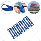 12PCS Soft Loop Tie Down Straps for Motorcycle Dirt Bike