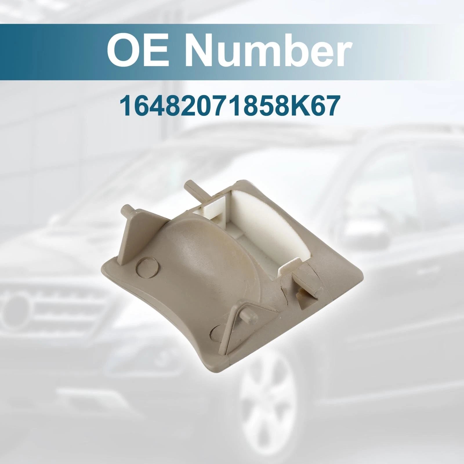 Sunroof Window Switch Button Cover for Mercedes-Benz ML500 ML350 (2006–2011) Khaki