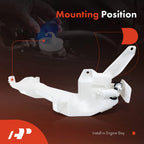 Windshield Washer Reservoir with Pump & Cap for Honda CR-V (2010-2011)
