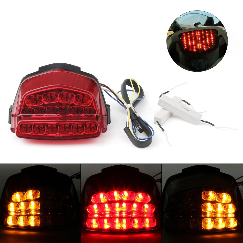 Integrated LED TailLight Turn Signals for Honda CBR1000RR (2008–2016) Red