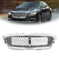 Nickelplated Plastic Front Upper Grille for Lincoln MKZ (2017–2019)
