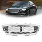 Nickelplated Plastic Front Upper Grille for Lincoln MKZ (2017–2019)