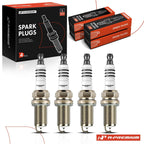 Set of 4 Iridium Platinum Spark Plugs for Toyota Corolla (1990–1992)