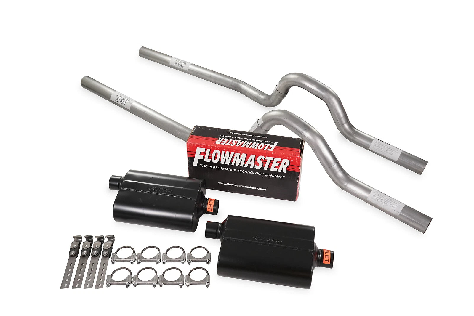 Dual Exhaust Kit 3" Flowmaster Super 40 for Ford F-Series (1980–1986)