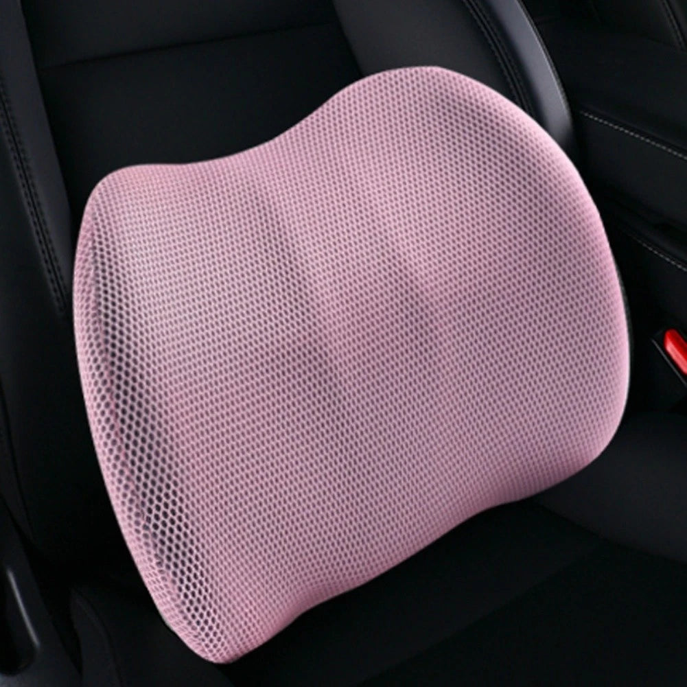 Mesh Hollow Fabric Lumbar Support Cushion for All Vehicle Models