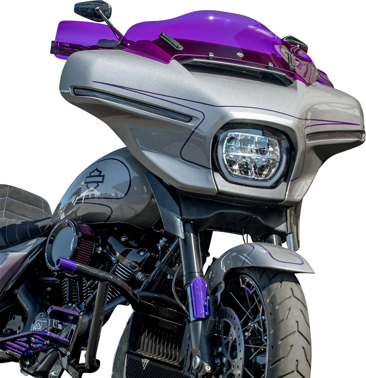 Klock Werks Flare Handguards for Harley-Davidson (Hydraulic Clutch)