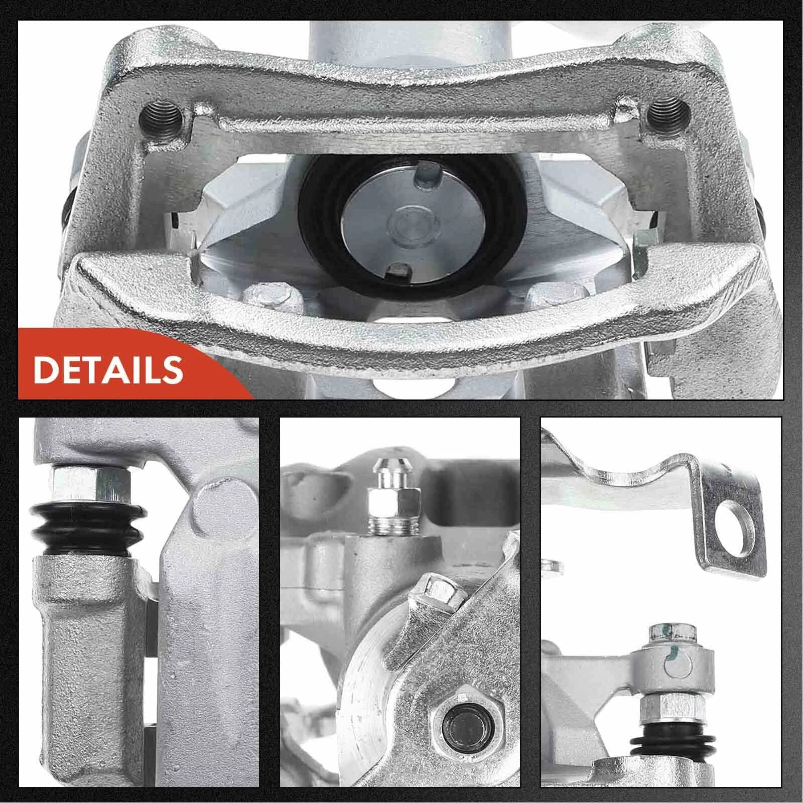 Front & Rear Ceramic Brake Pads & Calipers for Hyundai Elantra GT (2013–2017)