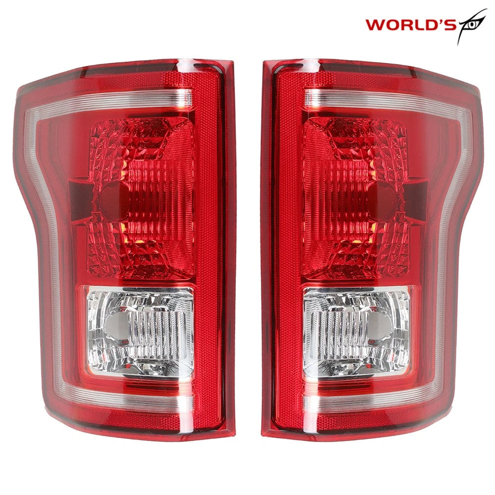 Tail Lights for Ford F-150 Pickup (2015–2017) Halogen Rear LH & RH