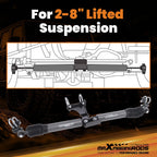 Suspension Steering Stabilizer for Jeep Wrangler JKU (2007–2018)