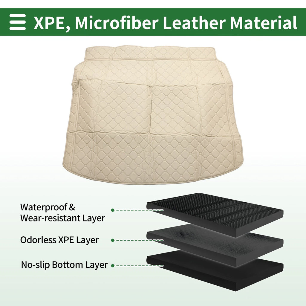 Cargo Liner Rear Trunk Mat for Honda CR-V (2023–2024) Beige XPE