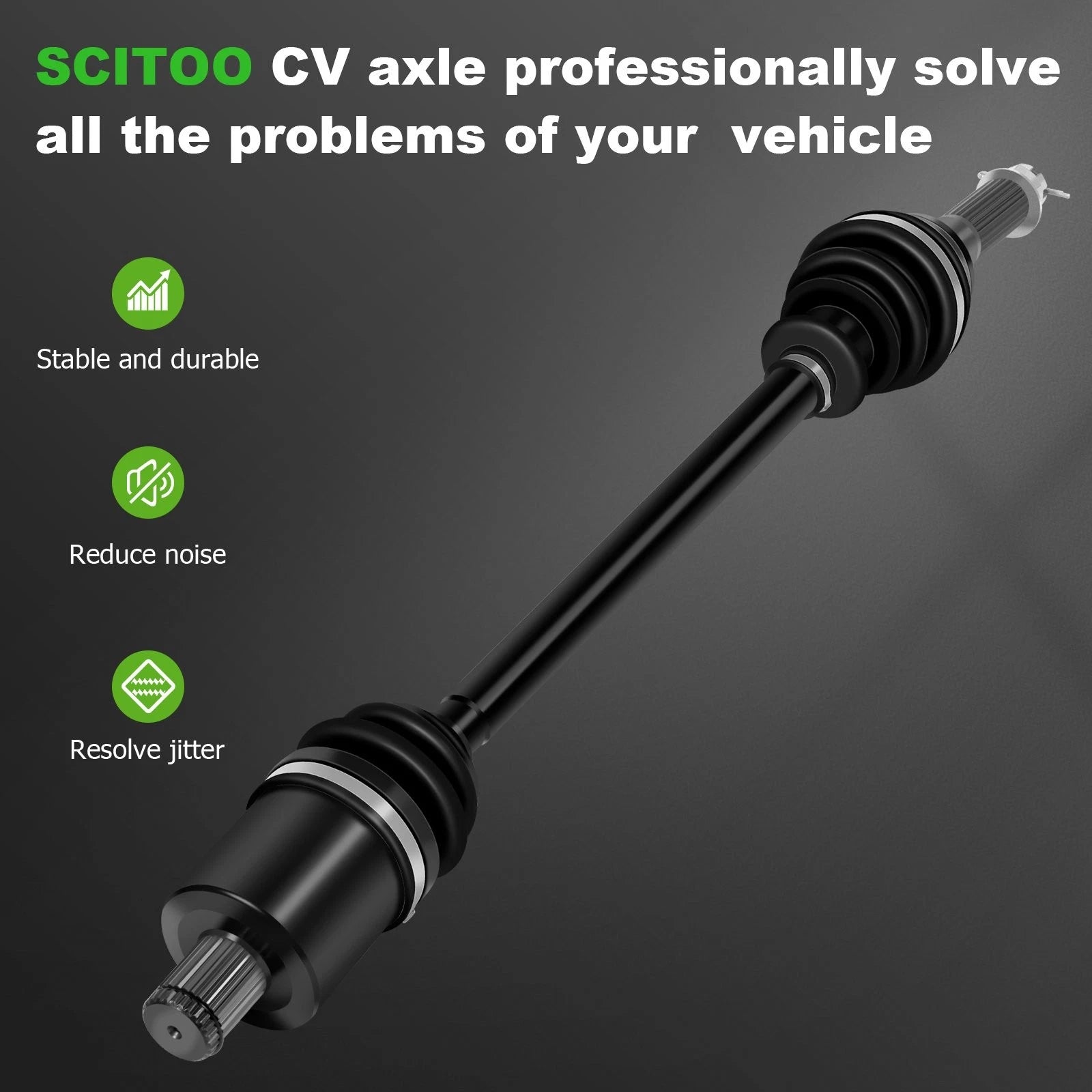 CV Axle Drive Shaft for Polaris ACE 900 RZR S 570 (2017) - Rear Left/Right