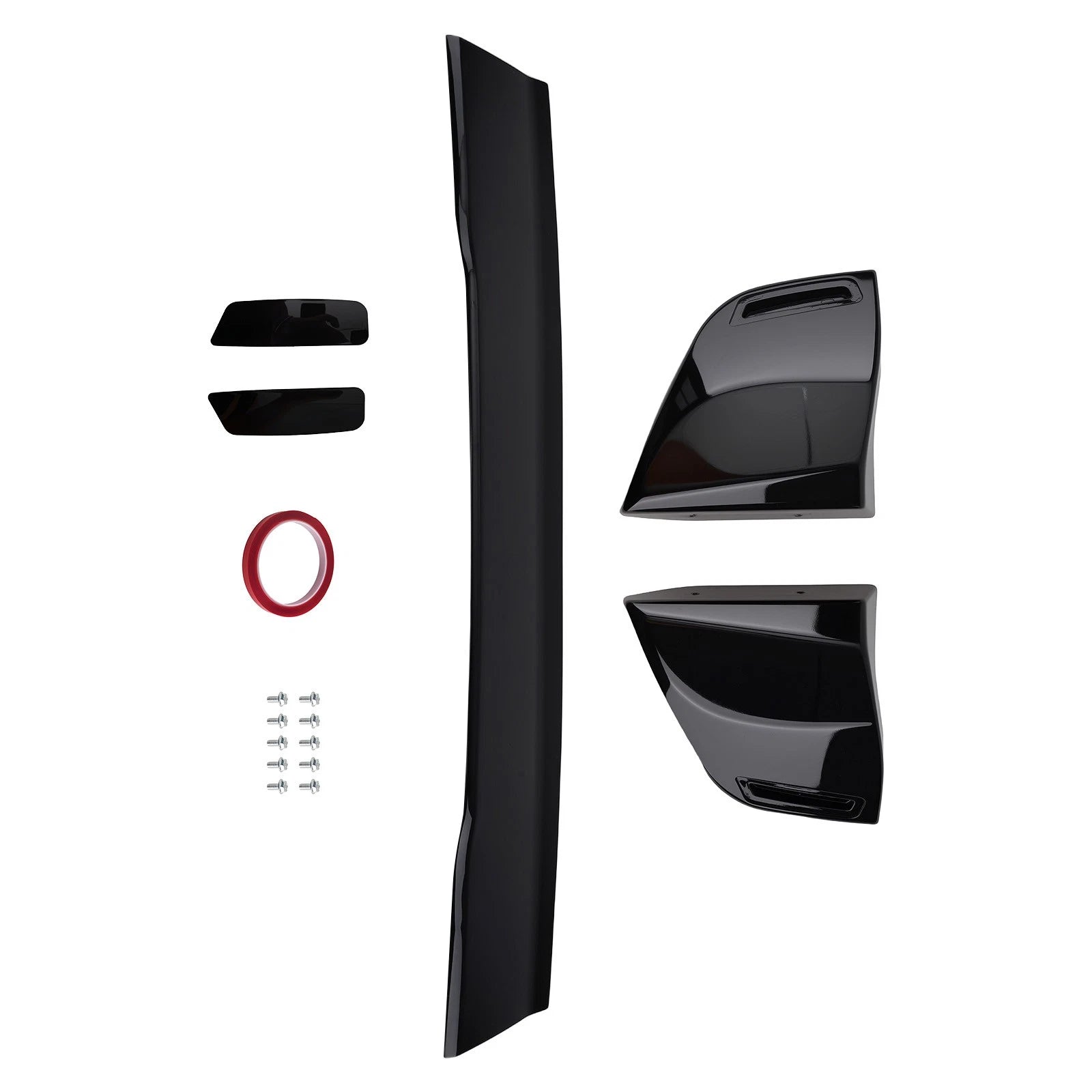 Rear Trunk Wing Spoiler for Mitsubishi Lancer EVO (2002–2007) Black Painted