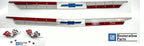 Set Chevy Emblems for Impala Bel Air Fender (1963–1963)