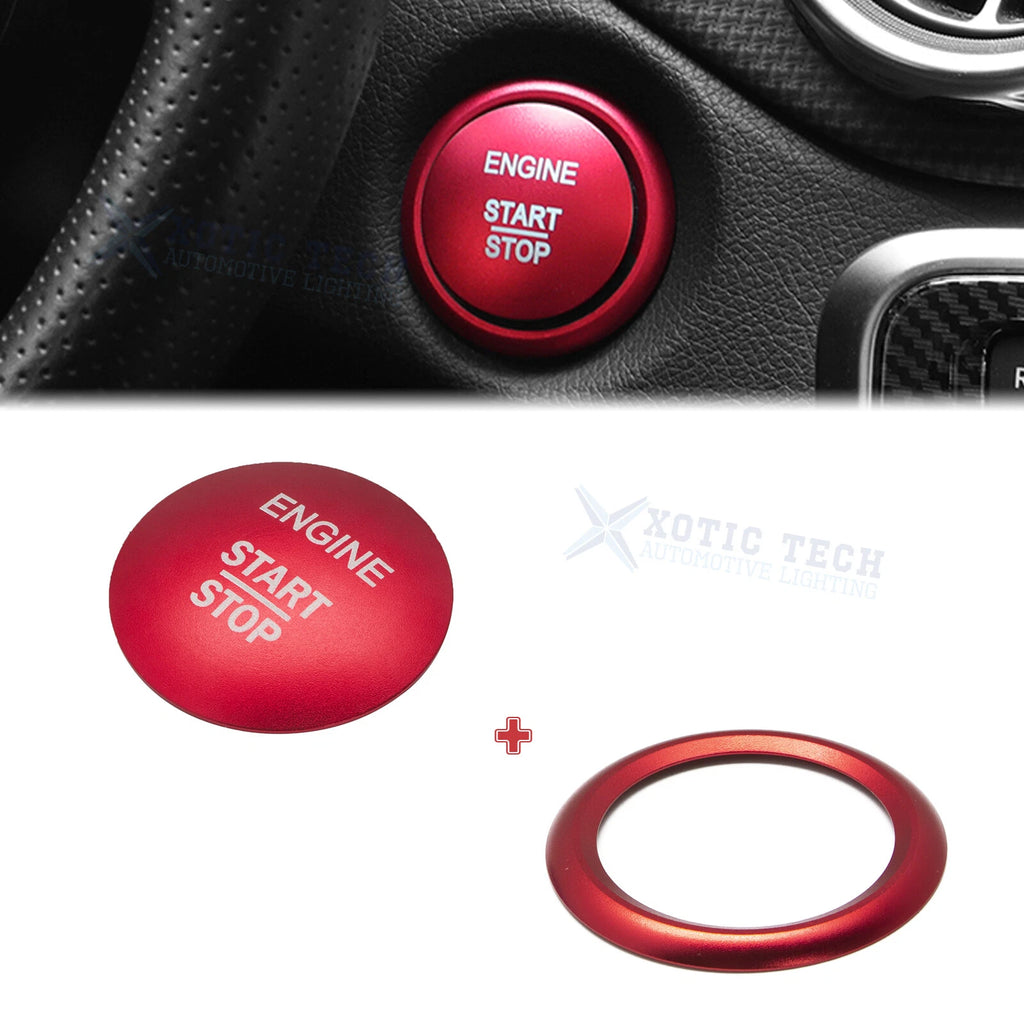 Engine Ignition Button Decoration Cover for Mercedes CLA GLA GLC (2014–2019)