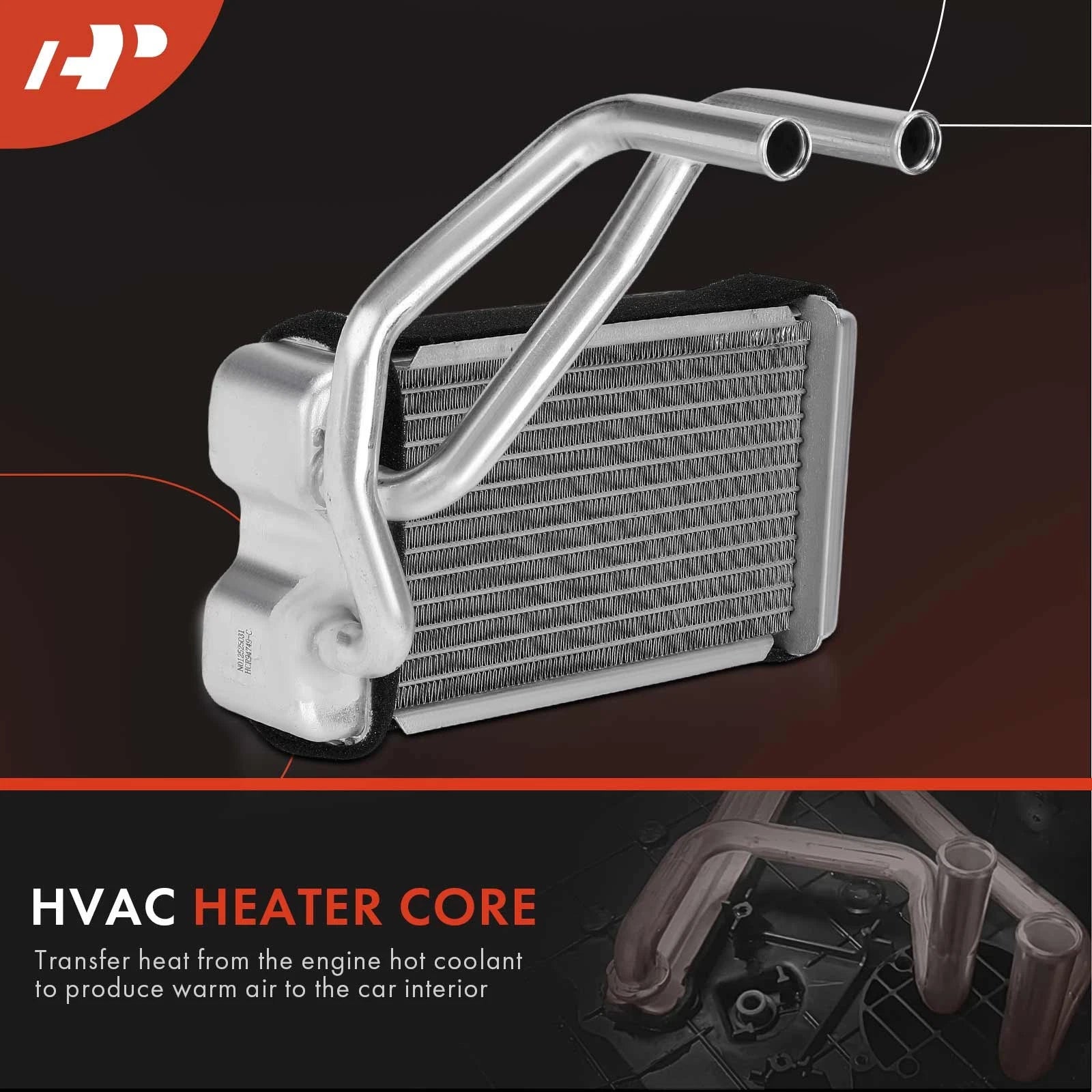 Heater Core for Honda Civic CRX (1988–1991) Acura Integra (1990–1993)