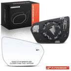 Heated Blind Spot Passenger Power Mirror Glass for Chevy Equinox 
