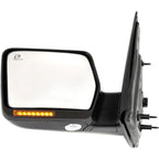 Set of 2 Power Mirrors for Ford F-150 (2004–2006) Heated Folding Black