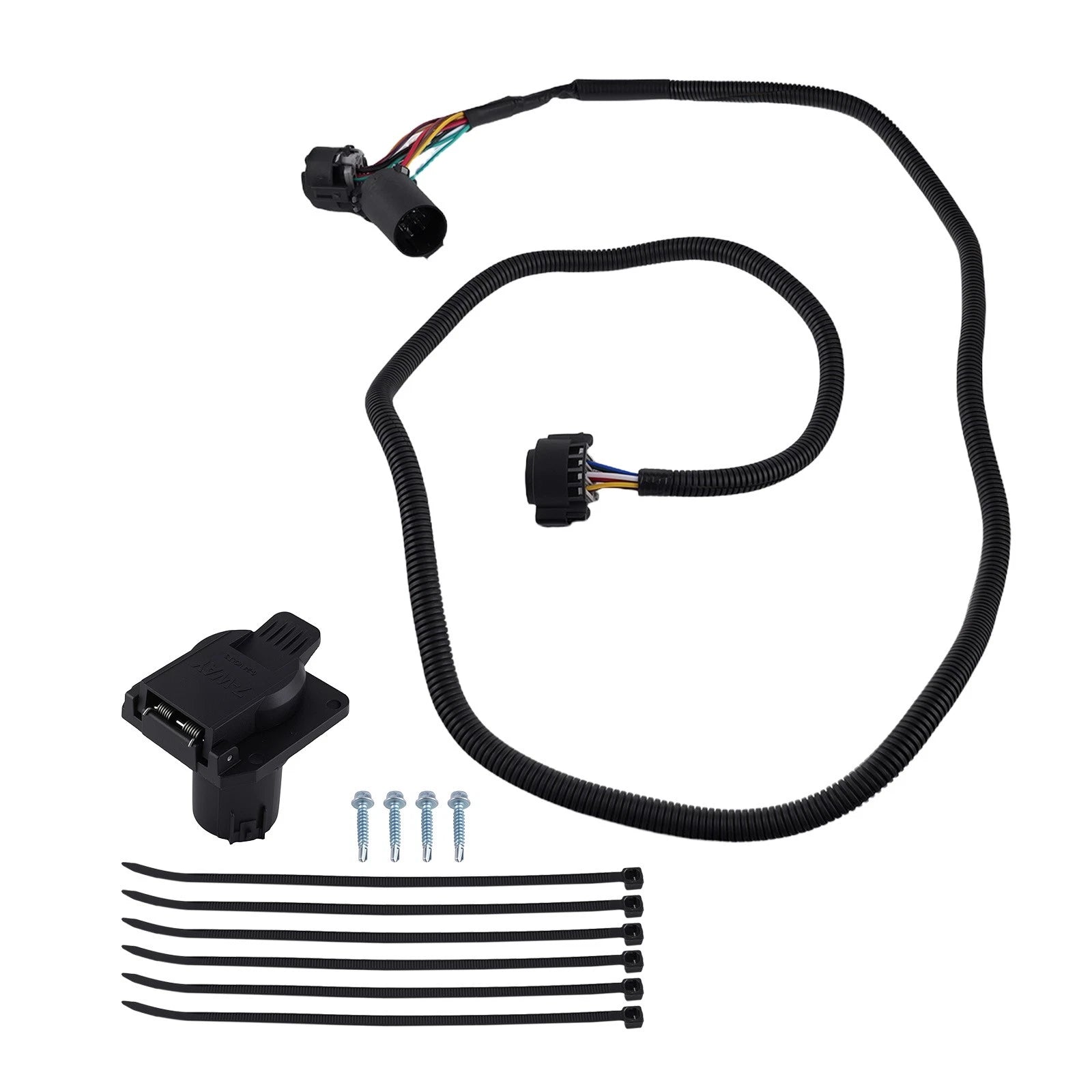 7-Pin Trailer Wiring Harness for Ford Super Duty F250-F550 (2017–2022) HC3Z15A416A