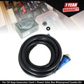 25FT 50 Amp Generator Cord with Waterproof Power Inlet Box