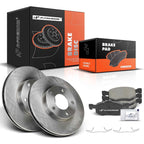 Front Disc Brake Rotors & Ceramic Pads for Ford Escape (2001–2007)