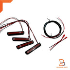 4 x Amber LED Front Grille Lights for Ford Ranger Raptor (2022-2025)