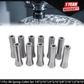 Spring Collet Set for R8 (1/8" to 3/4", 11 Pieces)