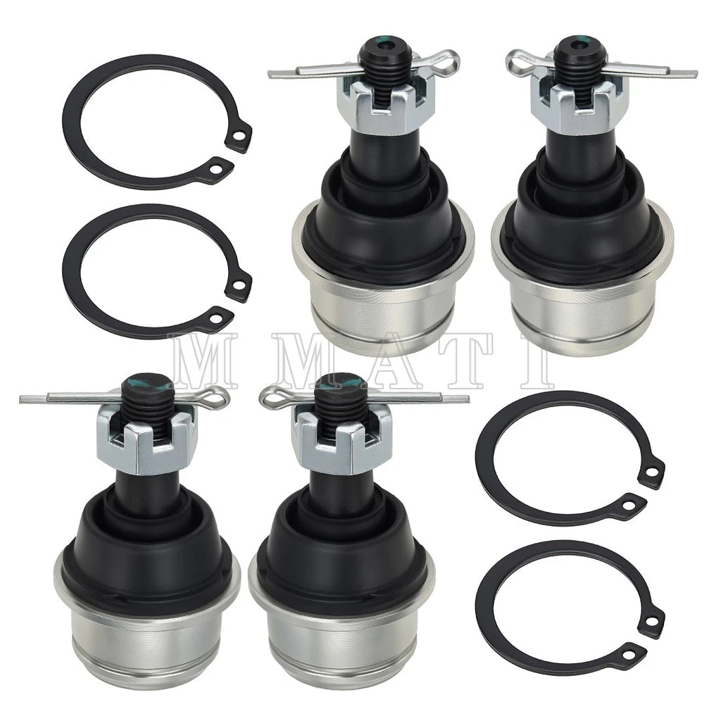4X Upper & Lower Ball Joints for Honda Rancher TRX 350 400 420 (2000–2014)