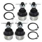 4X Upper & Lower Ball Joints for Honda Rancher TRX 350 400 420 (2000–2014)