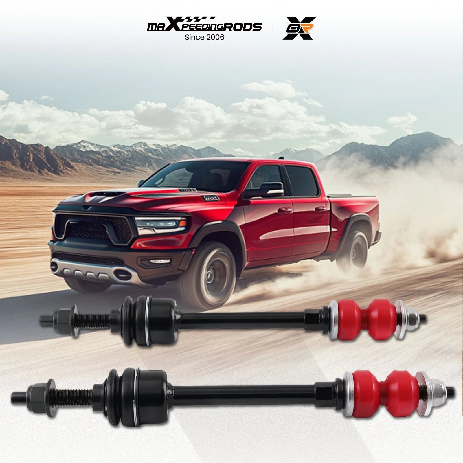 Front Sway Bar Link for Dodge Ram 1500 4WD (2006–2024)