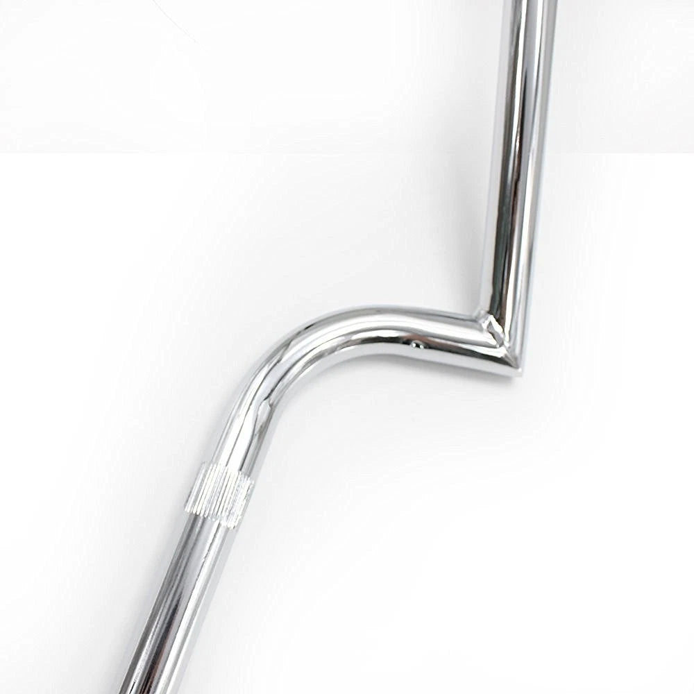 Chrome 7/8" Center Knurling Handlebar for Clubman Racer Ace