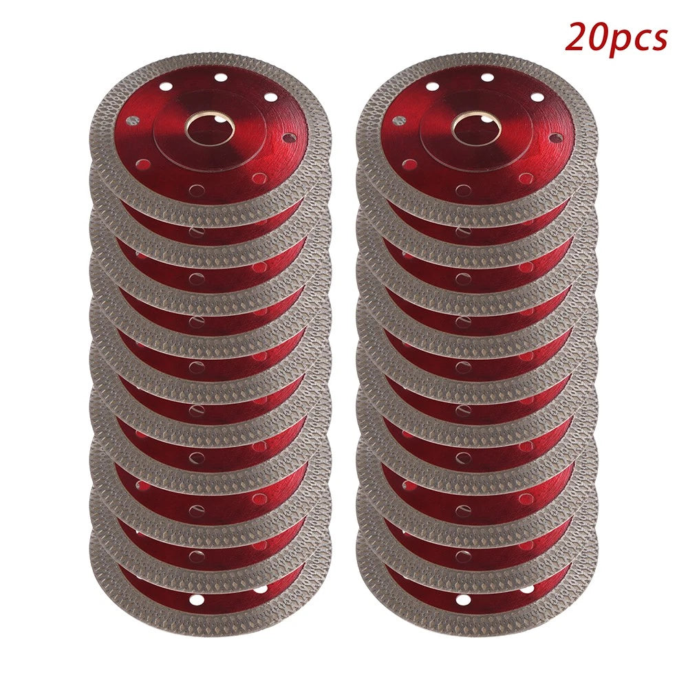 20 Pack Diamond Blades for Angle Grinder (4 Inch)