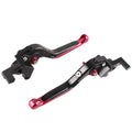 Foldable Brake Clutch Levers for MV Agusta Brutale 675 12-14, 800 13 Black