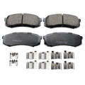Set of 4 Akebono ProACT Rear Ceramic Brake Pads for GX460 GX470 4Runner FJ Cruiser (2010–2023)