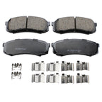 Set of 4 Akebono ProACT Rear Ceramic Brake Pads for GX460 GX470 4Runner FJ Cruiser (2010–2023)