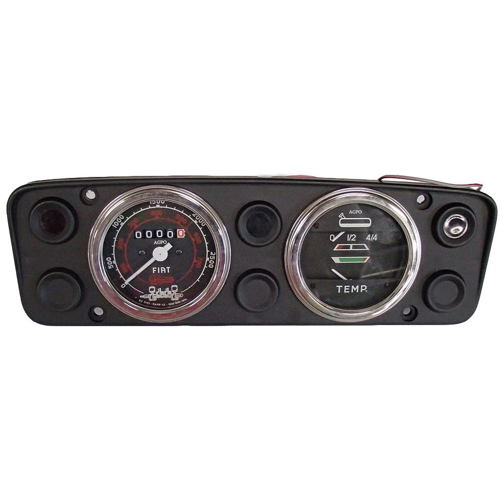 Gauge Cluster with 2 Gauges for Fiat Tractors 450 480 640 (4249630)