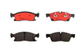 Set of 4 Brembo Front Ceramic Slotted Brake Pads for Dodge Durango Jeep Grand Cherokee