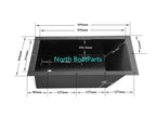 Recessed Trolling Motor Foot Pedal Pan for Minn Kota 100RTMP