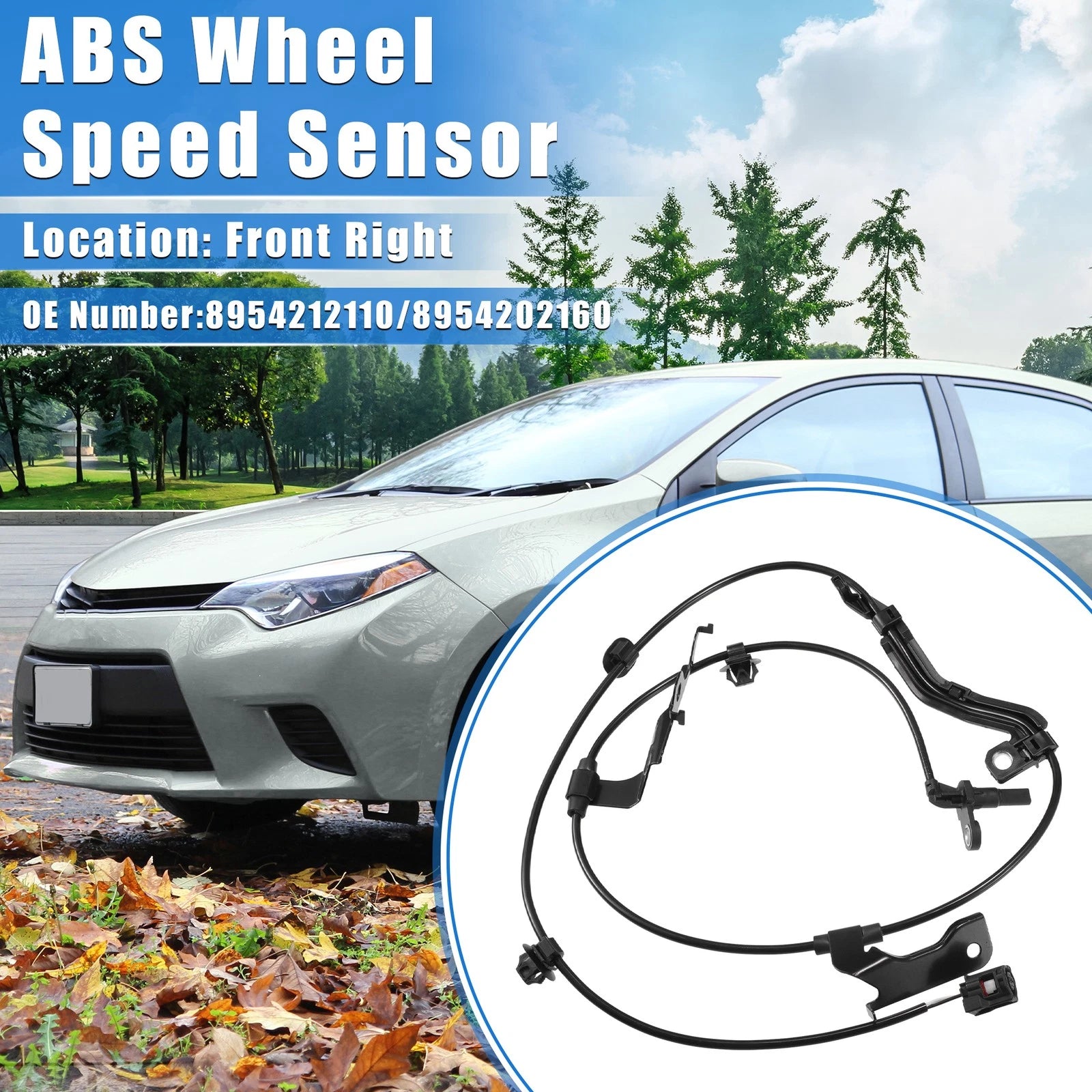 ABS Wheel Speed Sensor for Toyota Corolla (2014–2019) No. 8954212110