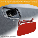 Front Left Washer Nozzle Cover Cap for Audi Q5 (2013–2017) Red