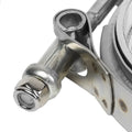 2X V-Band Bolt Clamp & Flange for Turbo Down-Pipe Wastegate Exhaust
